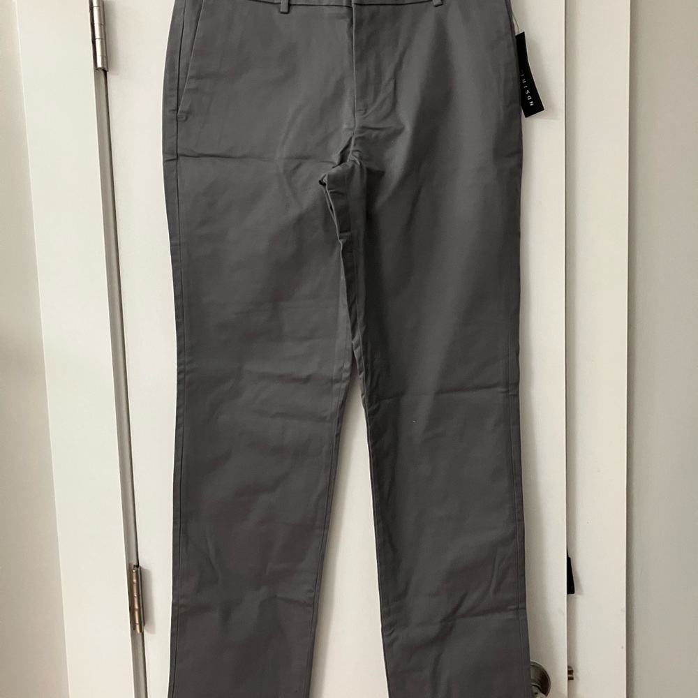 Women’s Cotton and Spandex Gray Pants